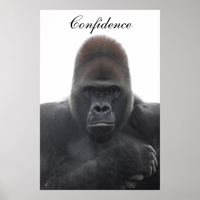 Póster Confianza motivacional (Frente)