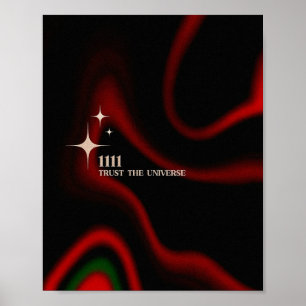 Póster Confiar en el universo