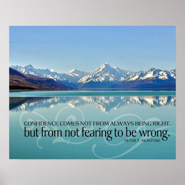 Póster Confidence (Frente)