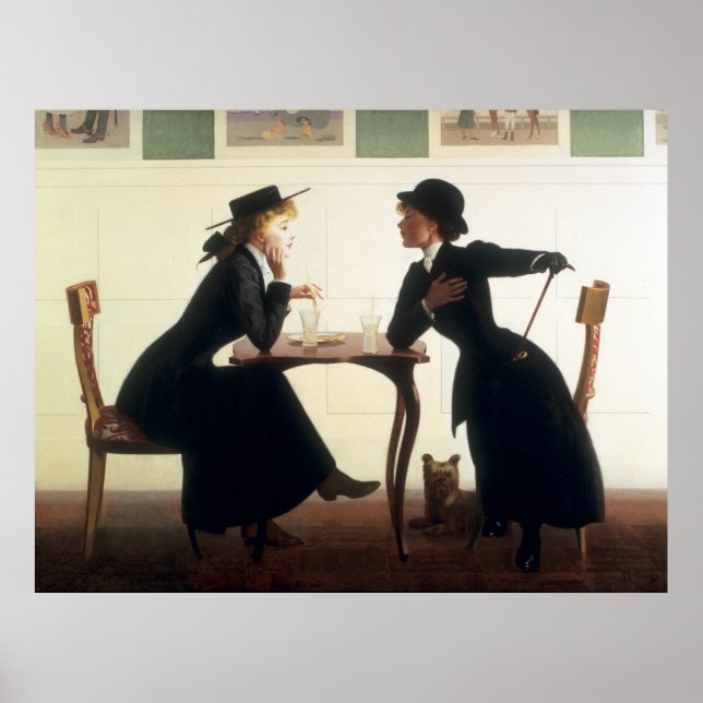 Póster Confides de Harry Watrous (Frente)