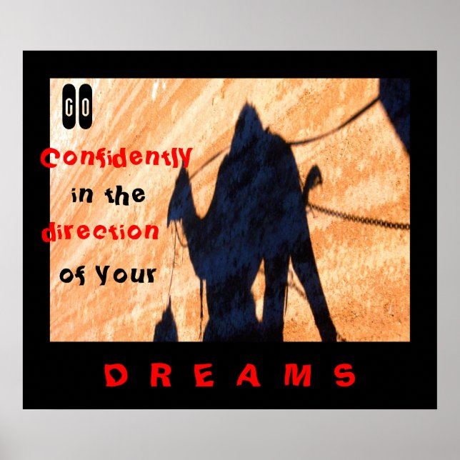 Póster Confíe en la dirección... (Frente)