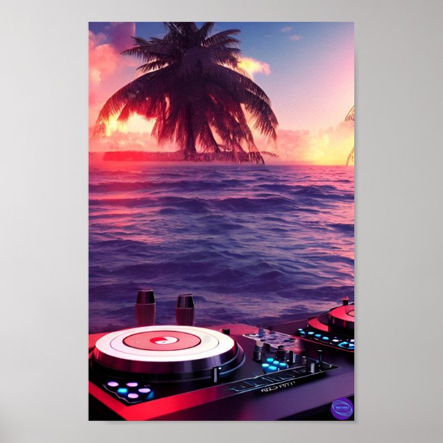 PÓSTER CONFIGURACIÓN DE DJ DE SEASIDE (Frente)