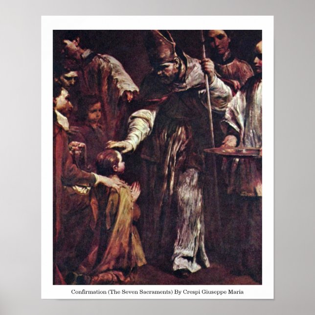 Póster Confirmación (Los siete sacrificios) (Frente)