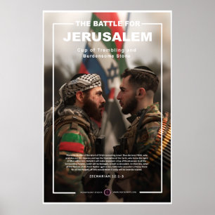 Póster Conflicto árabe-israelí