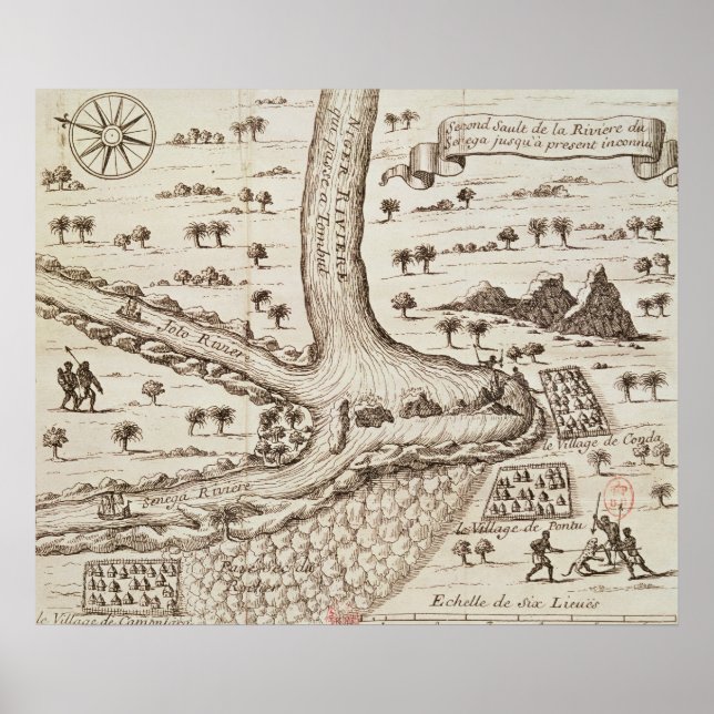 Póster Confluence of the Niger (Frente)