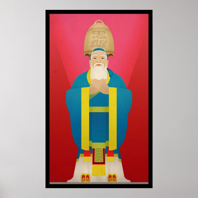 Póster confucio (Frente)