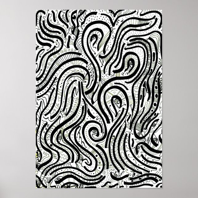 Póster Confusión masiva (Frente)