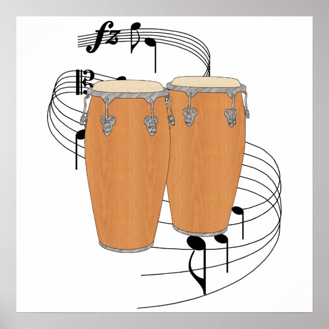 Póster Conga Drums (Frente)