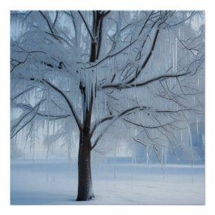 Póster Congelado en el Tiempo