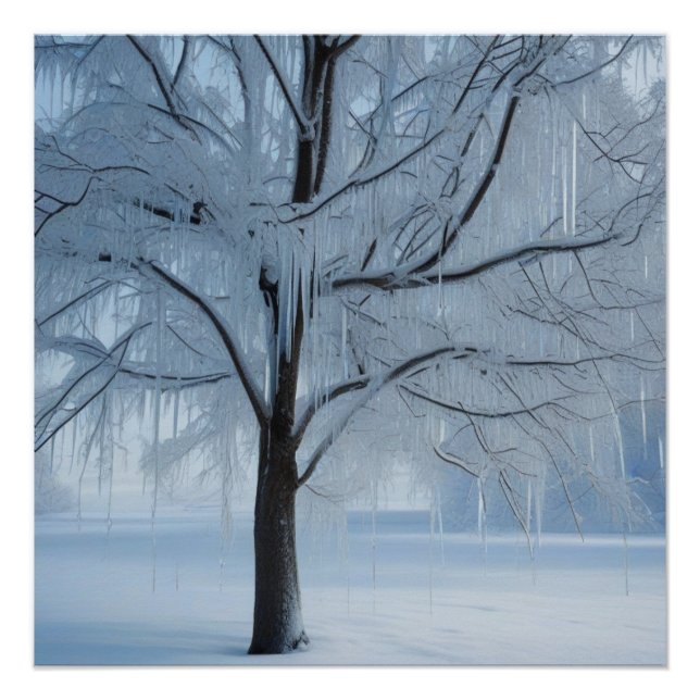 Póster Congelado en el tiempo (Anverso)