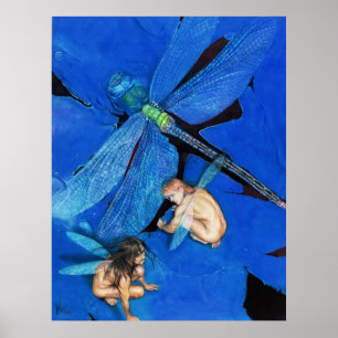 Póster Congelado en vuelo