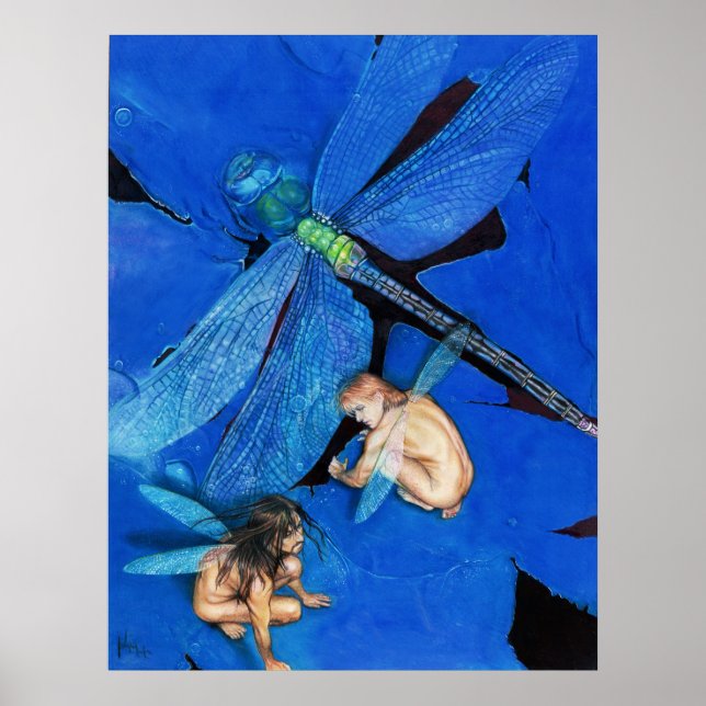 Póster Congelado en vuelo (Frente)