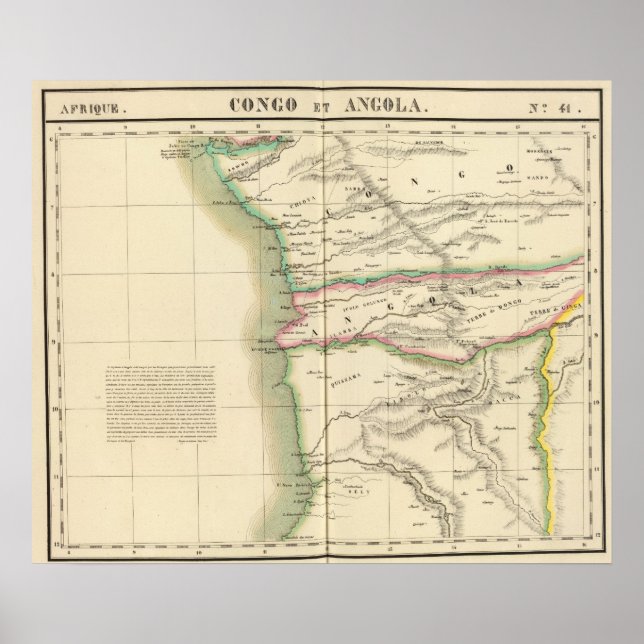 Póster Congo, África 42 (Frente)