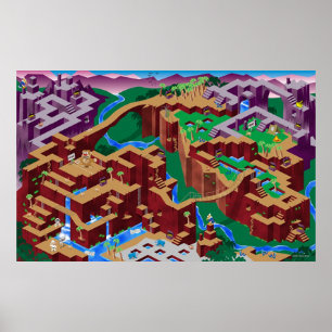 Póster Congo Maze