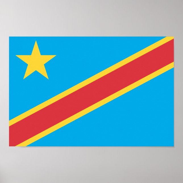 Póster Congo (República Democrática) (Frente)