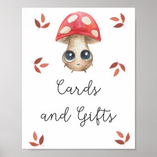 Póster Congoja hongo - tarjetas y regalos cartel de baby