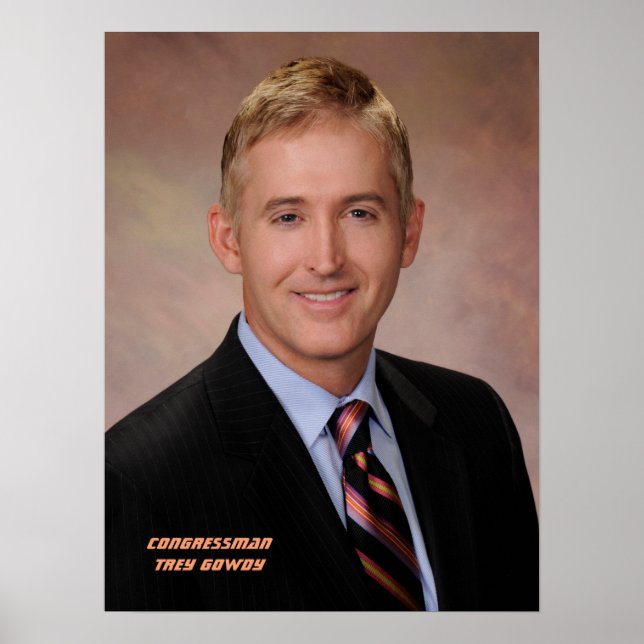 Póster Congresista Trey Gowdy (Frente)