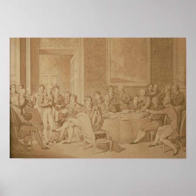 Póster Congreso de Viena, 1815 (Frente)