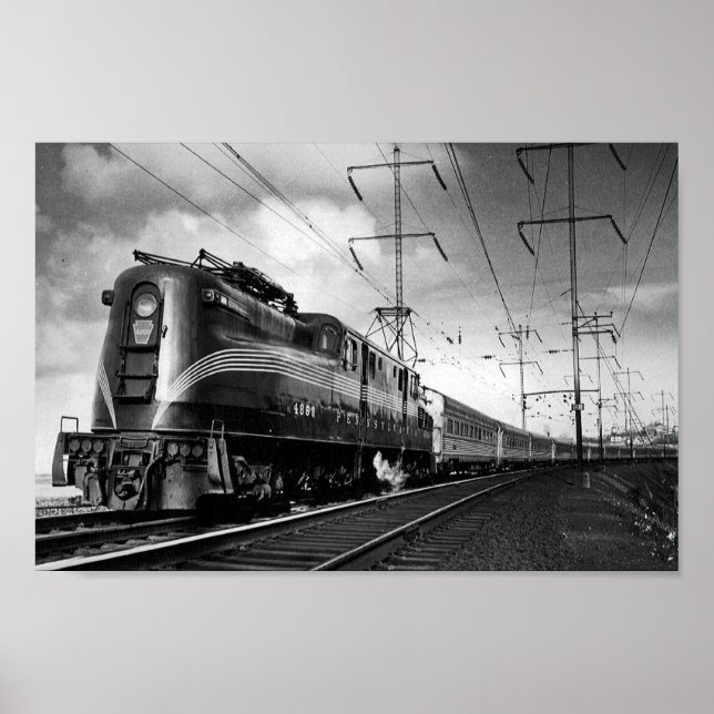 Póster Congreso del Ferrocarril de Pensilvania (Frente)