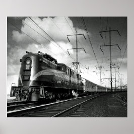 Póster Congreso del Ferrocarril de Pensilvania