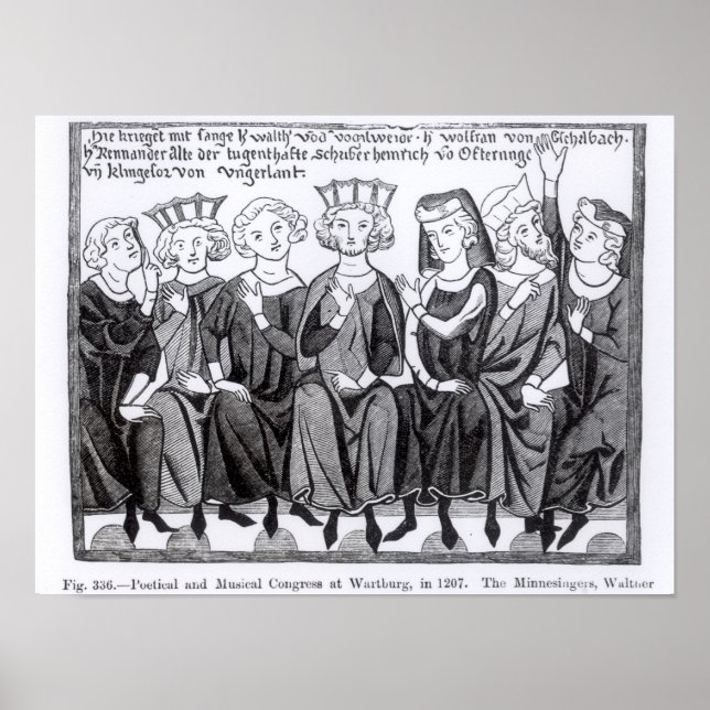 Póster Congreso poético y musical (Frente)