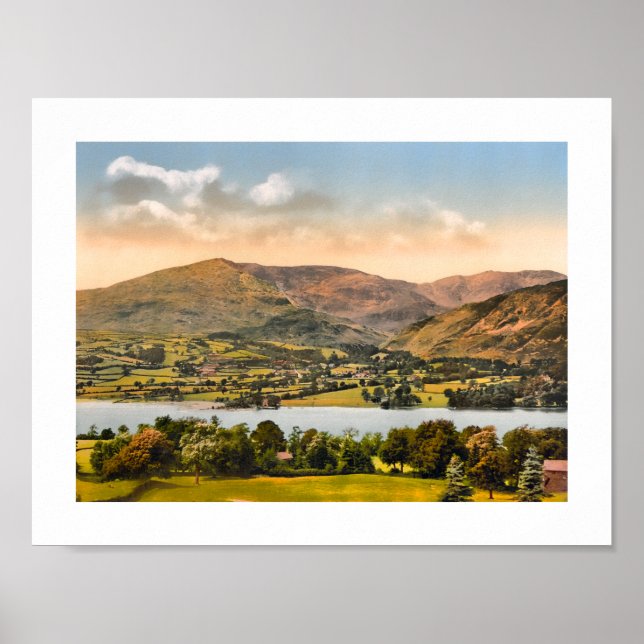 Póster Coniston, Lake District England (Frente)
