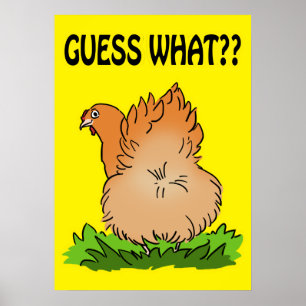 Póster ¿Conjetura qué? ¡Extremo del pollo!