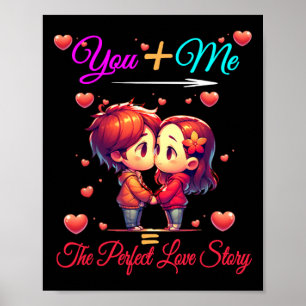 Póster Conjunto a juego marido esposa novio novia Va