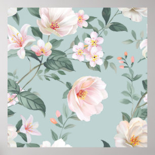 Póster conjunto de alta calidad de varios caudales acuáti