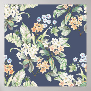 Póster conjunto de alta calidad de varios sabores acuátic