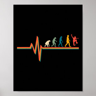 Póster Conjunto de Skateboarder Evolución Vintage Skater 