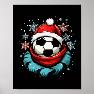 Póster Conjunto divertido para pareja Nikolaus Navidad Sa