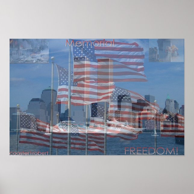 Póster conmemoración 911 (Frente)
