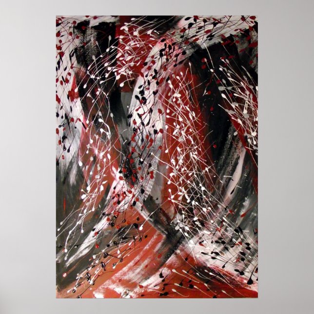 Póster Conmoción de la pasión (Frente)