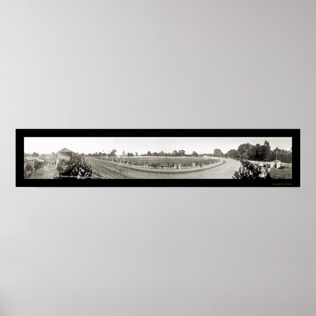 Póster Conneaut Lake PA Photo 1909 (Frente)