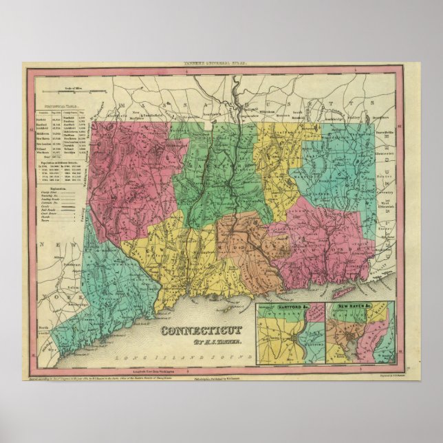 Póster Connecticut 11 (Frente)