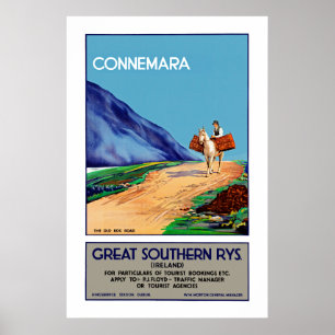 Póster Connemara ~ Irlanda