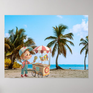 Póster Cono de grito