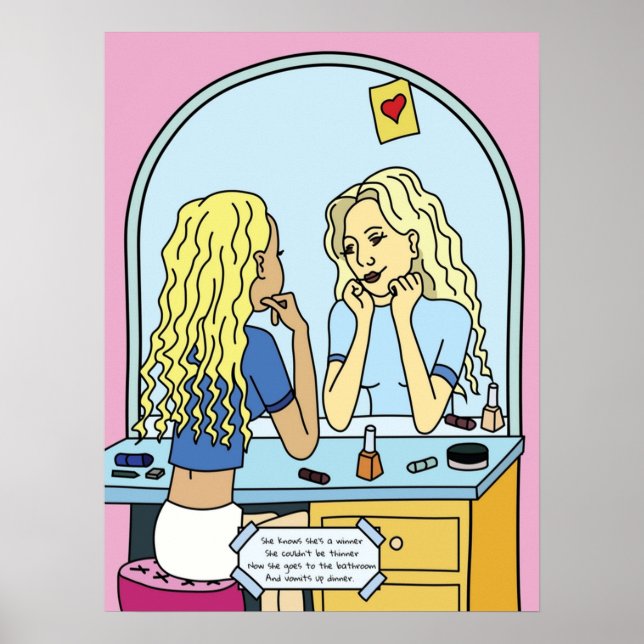 Póster Conoce a la ganadora Daria (Frente)