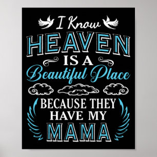 Póster Conoce al cielo, mamá, el Día de la Madre desapare