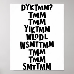 Póster ¿Conoces al hombre de la magdalena Dyktmm Nostalgi