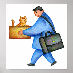 Póster Conociendo a una nueva familia en el camino a casa