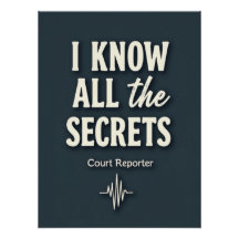 Conozco todos los secretos — Redactor judicial