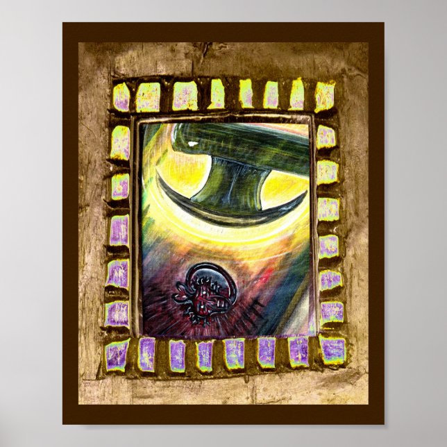 Póster Conquista sobre el mal (Frente)