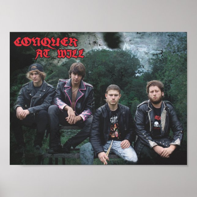 Póster Conquistar a voluntad - Poster (Frente)