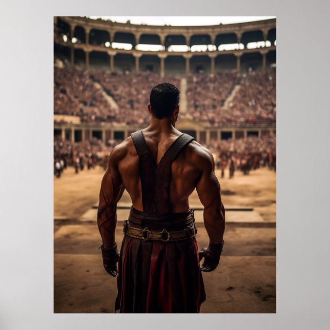 Póster Conquistar el Coliseo: el antiguo Gladiador Arena  (Frente)