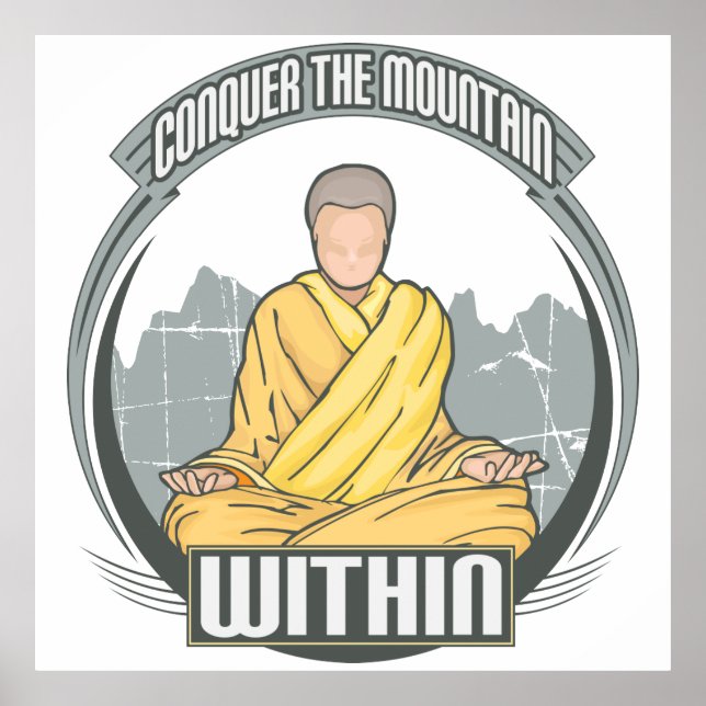 Póster Conquistar la montaña dentro (Frente)