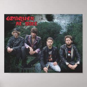 Póster Conquiste en la voluntad - poster