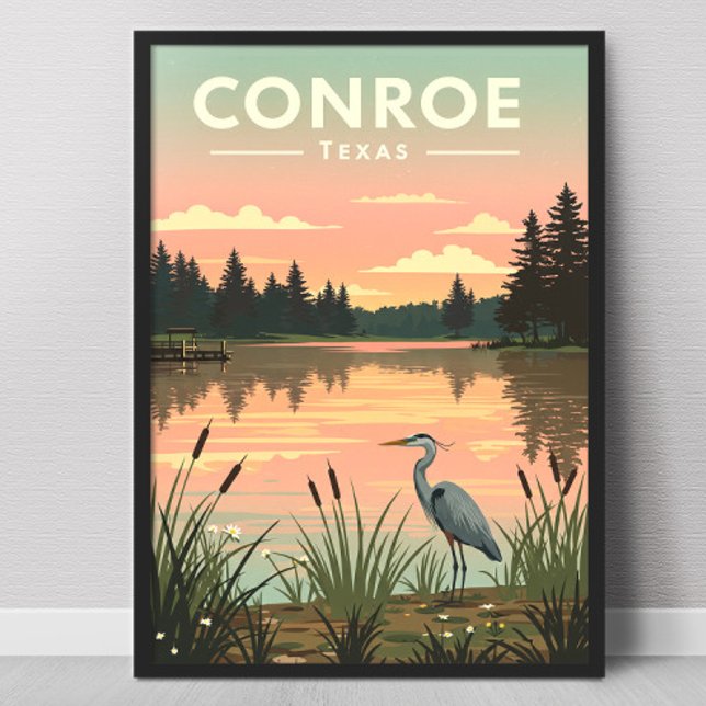Póster Conroe Texas Antiguo (Subido por el creador)