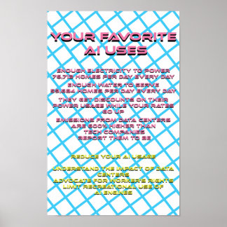 Póster Consecuencias de la IA